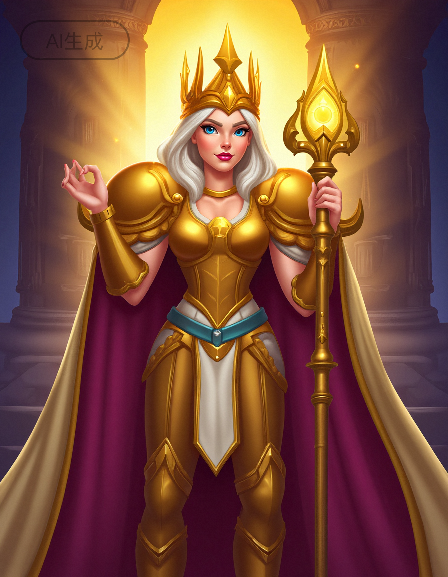 女王角色卡生成结果